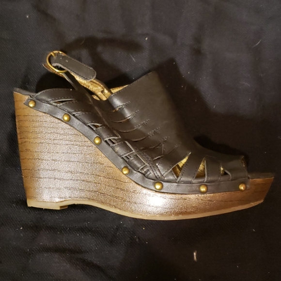 Mossimo Open Toe Weges - Picture 1 of 3